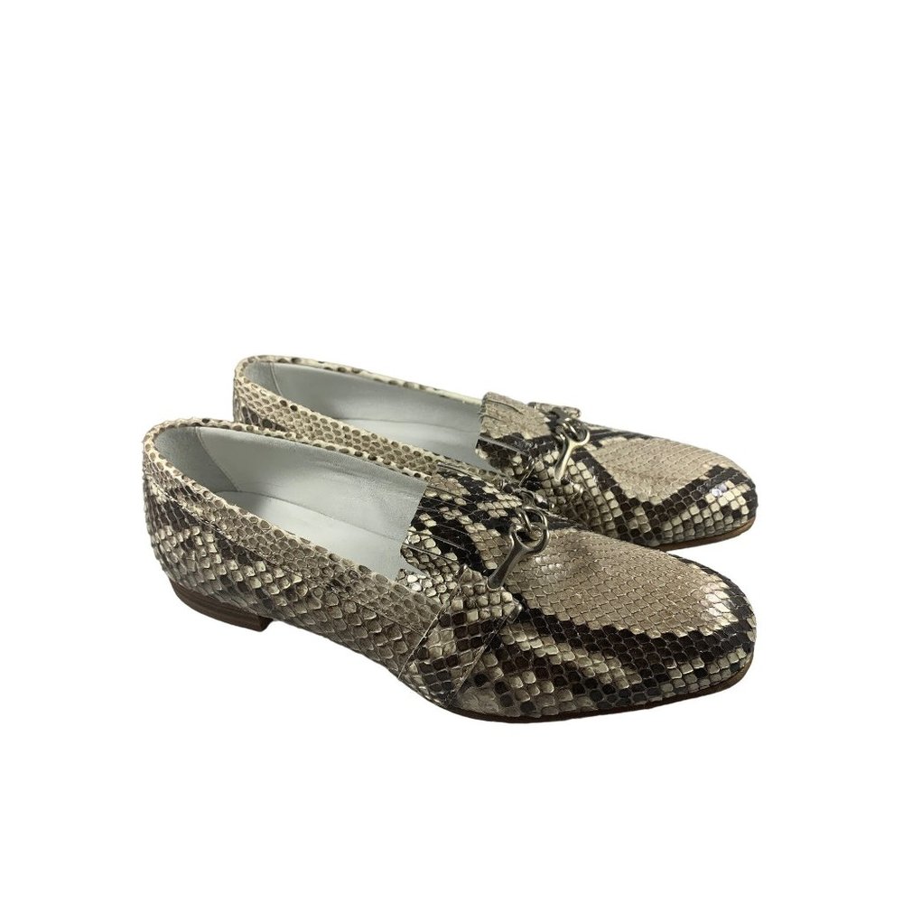 Romano Martegani 1891 Women's Snakeskin Shoes Size 6 (36.5)